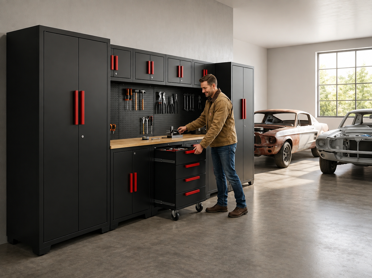 <p>The Garage You Earned</p>