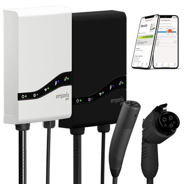 Emporia Pro EV Charger – NEMA 14-50 Plug with NACS Connector