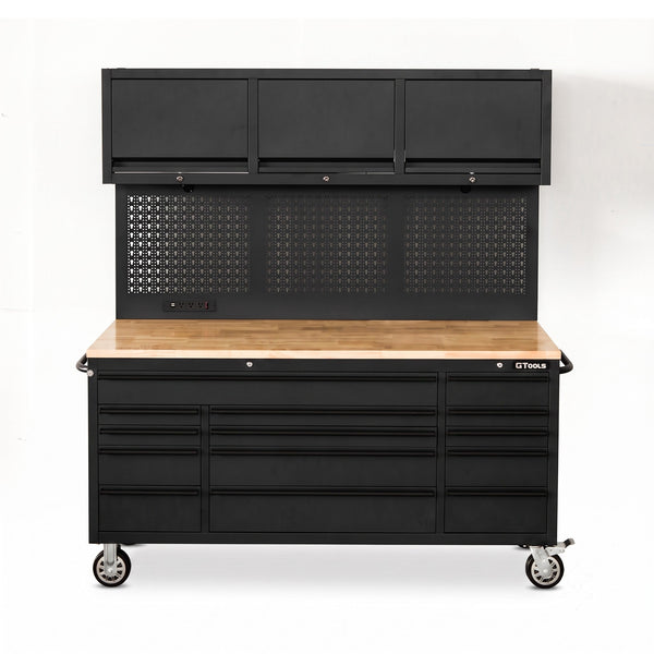 GTools Overhead Pro 72-Inch Rolling Tool Chest Workstation