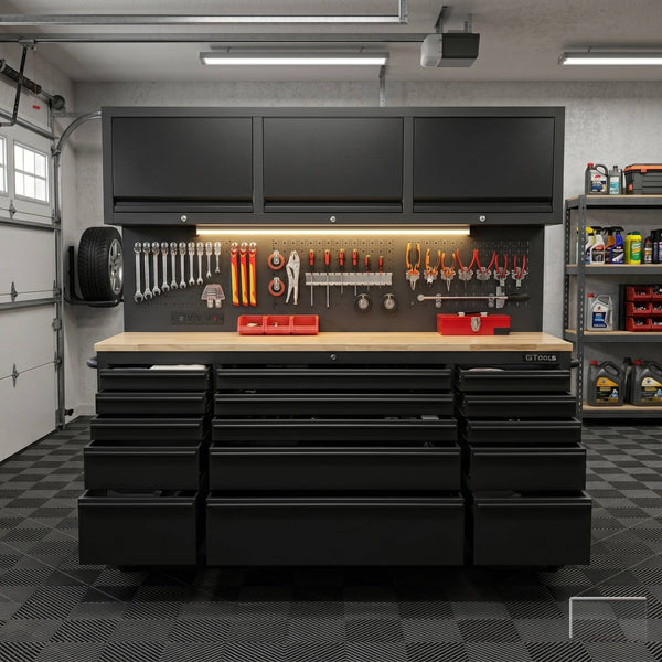 GTools USA 72-Inch Rolling Tool Chest Workstation