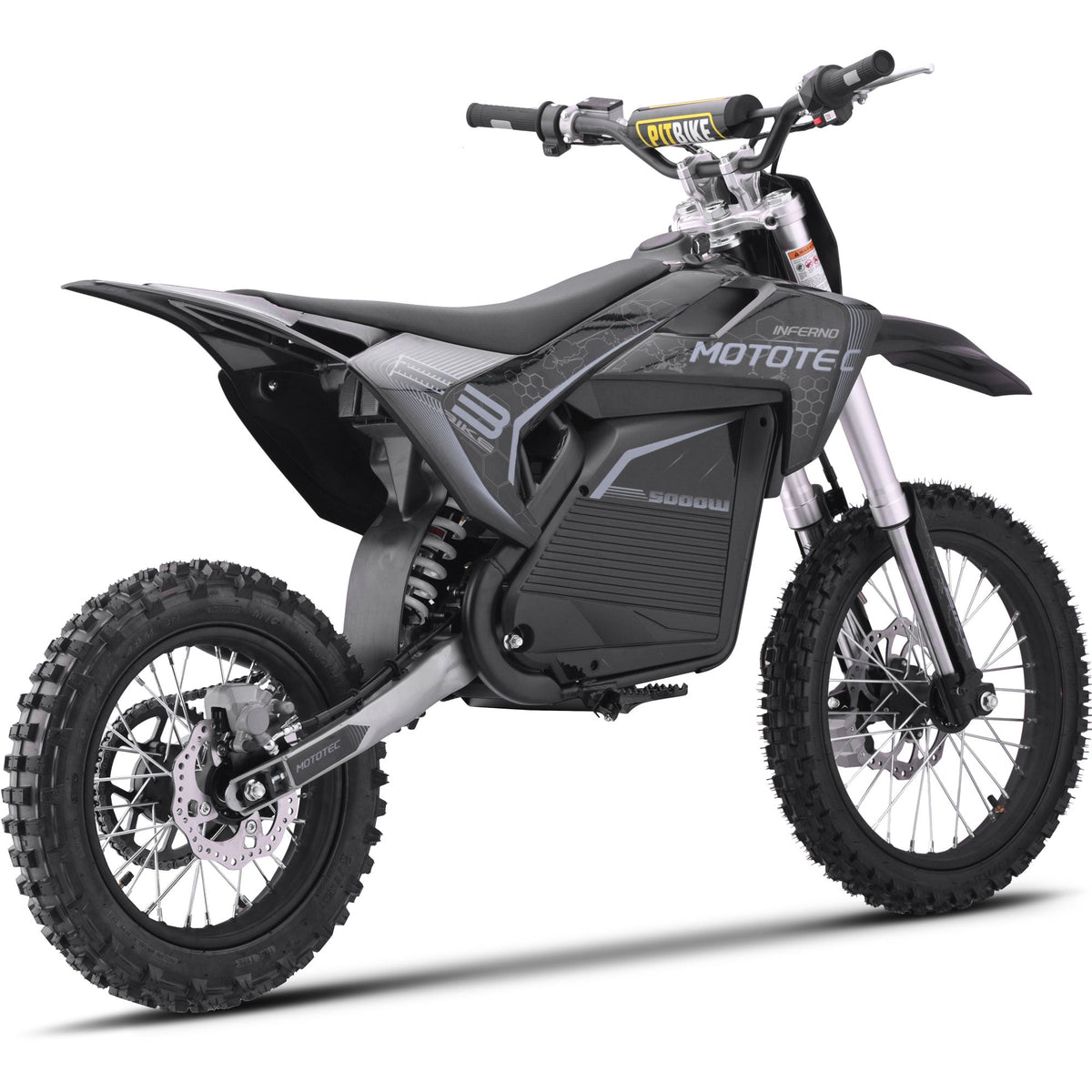 72V 5 kW Electric Dirt Bike (5,000 Watts)