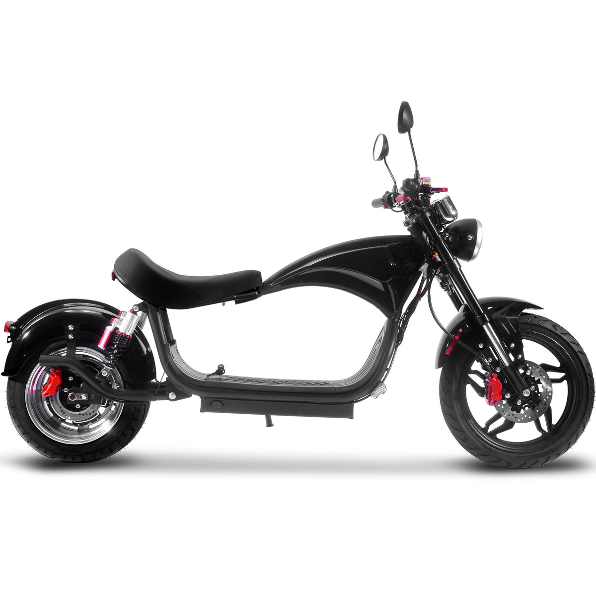 60V 2.5 kW Lithium Chopper Cruiser Bike