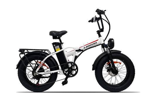 E-Bike USA Motivator Plus Electric Bike – White