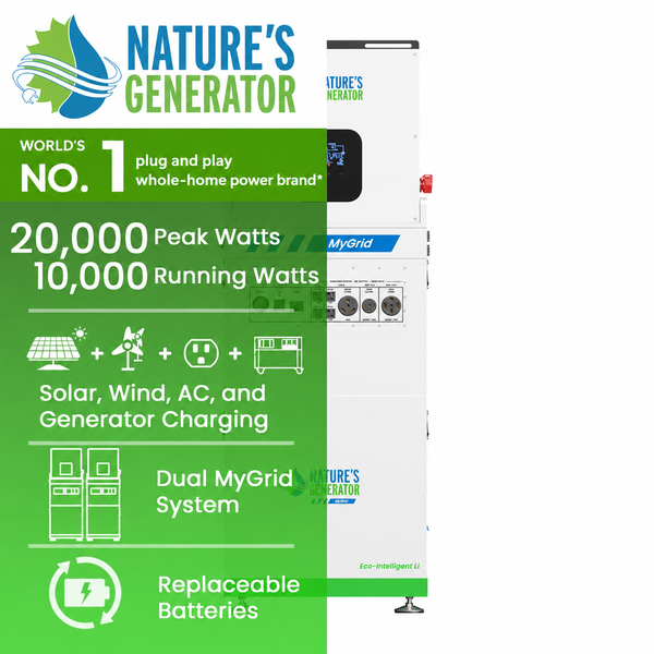 Nature’s Generator MyGrid 10K Whole Home Generator