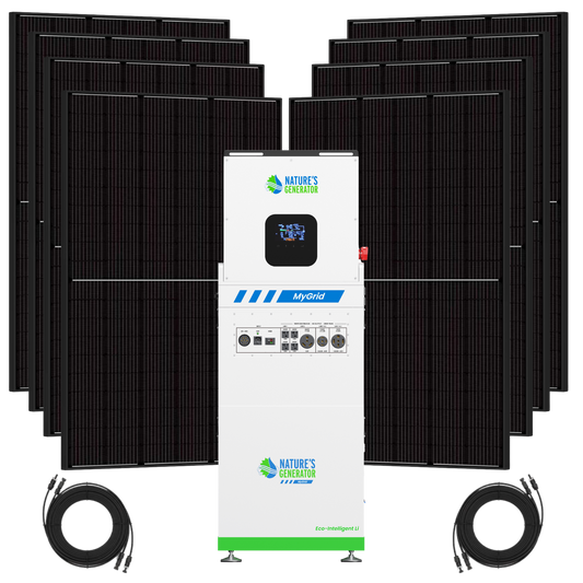 Nature’s Generator MyGrid 10K Whole Home Solar Generator