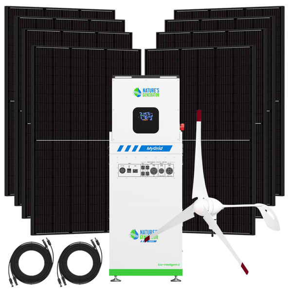 Nature’s Generator MyGrid 10K Solar and Wind Generator