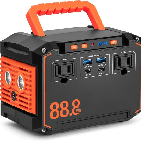 300W Portable Power Station & Foldable Solar Panel Bundles
