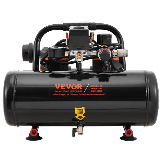 2-Gallon Oil-Free Portable Air Compressor – 8 Bar